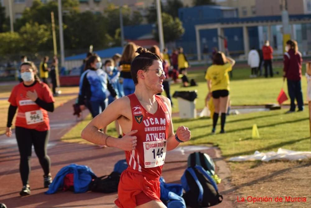 Control federativo de atletismo en Cartagena