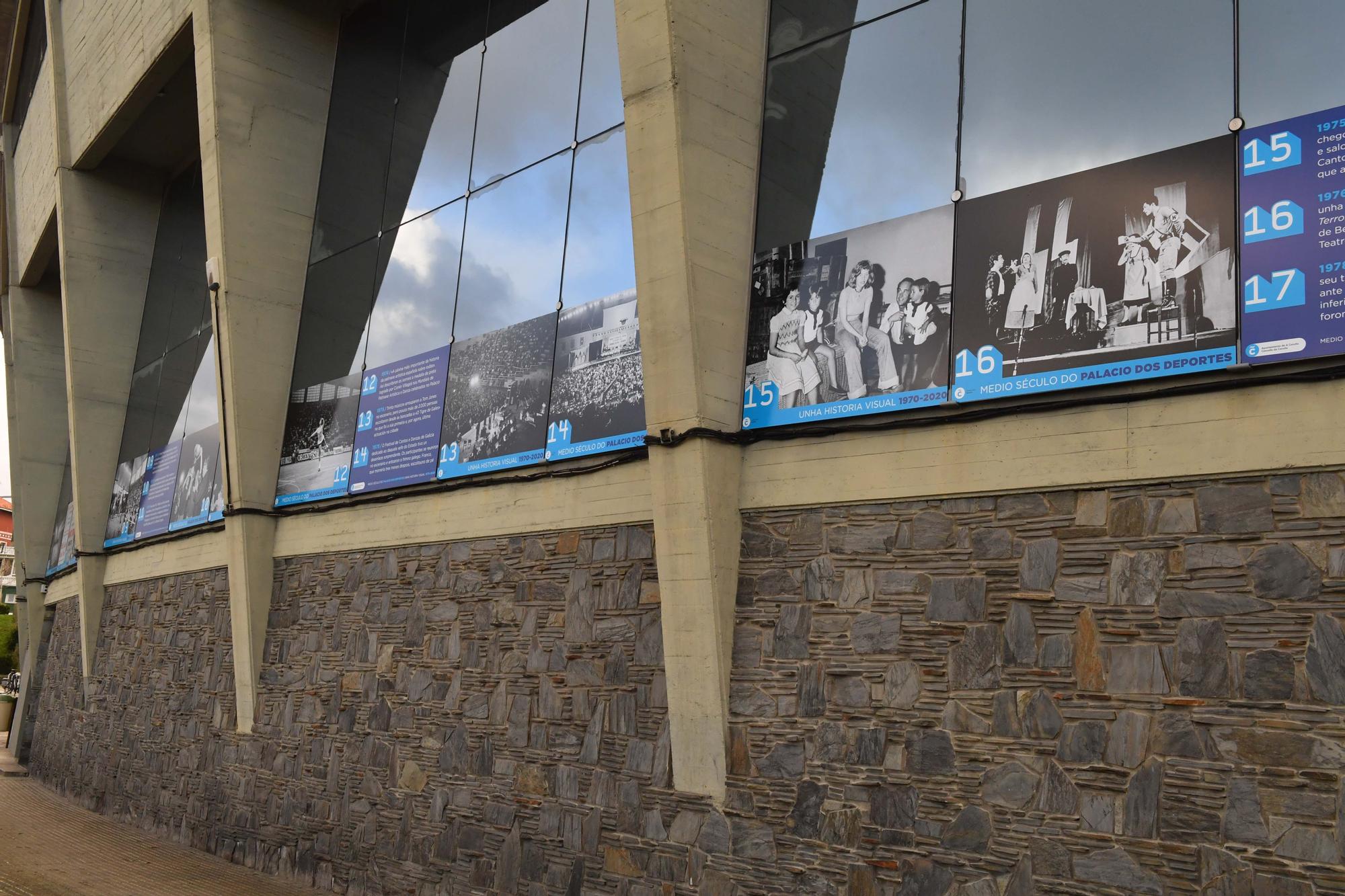 El Palacio de los Deportes de Riazor celebra su 50 aniversario