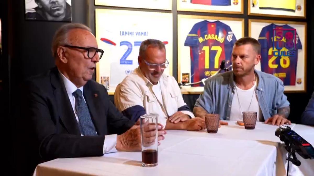 Joan Gaspart ha lanzado un aviso muy serio a Leo Messi a través del podcast 'soloparaculestv'.
