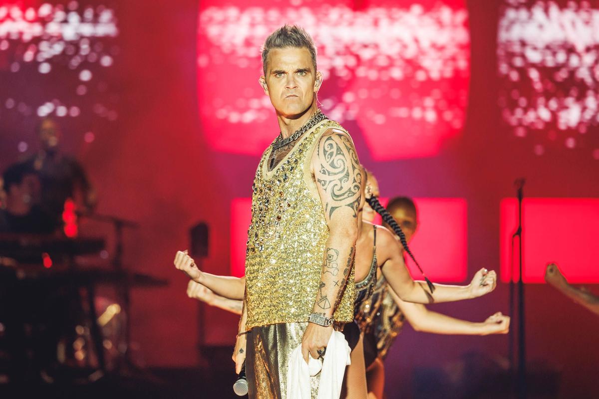 Robbie Williams, dorado en el Mad Cool 2023