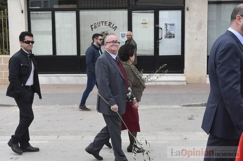 Procesión de Domingo de Ramos en La Hoya