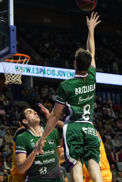 Partido del Unicaja - Gran Canaria Herbalife en el Martín Carpena.