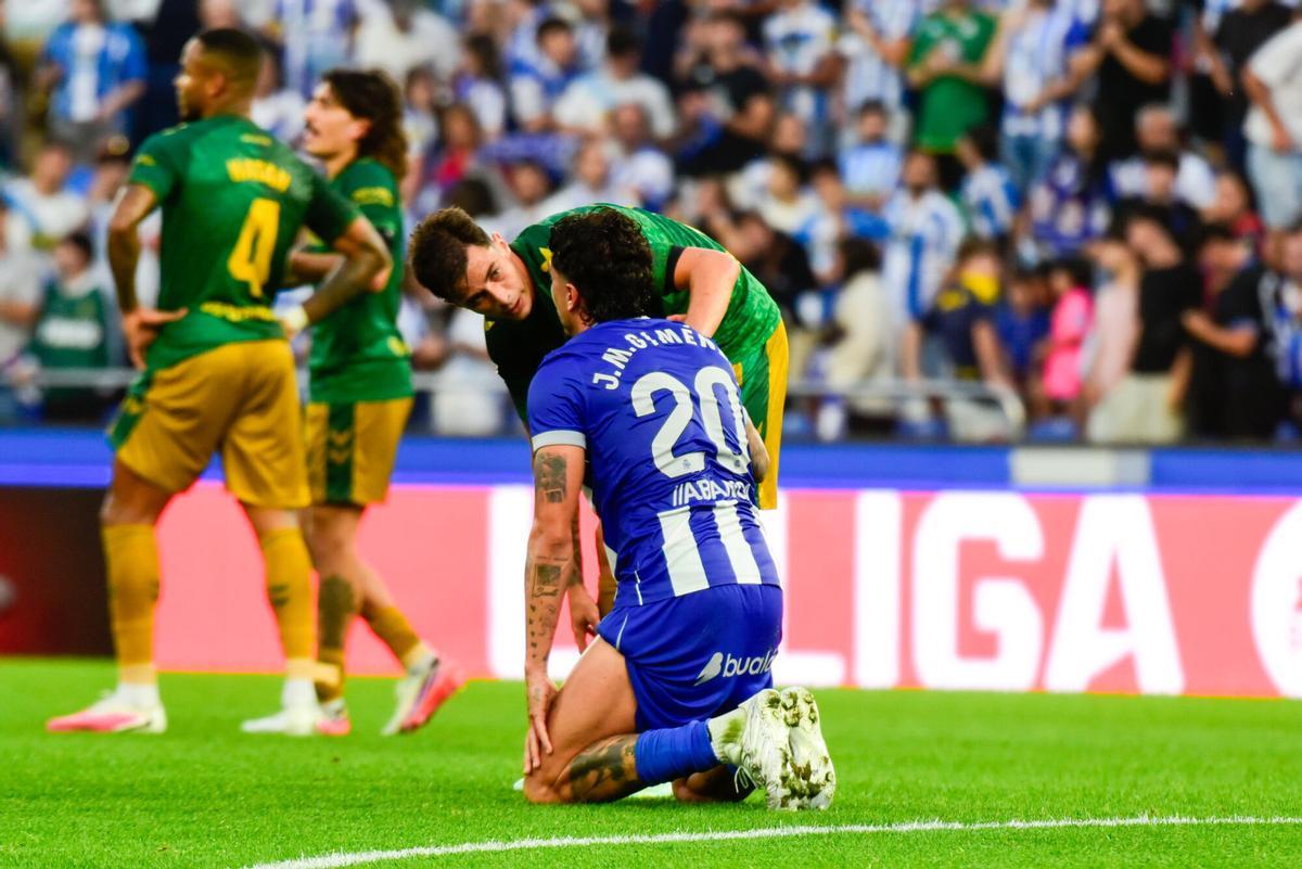 El gol de Villares en los últimos minutos hizo justicia ante un equipo de la parte noble de la tabla. El gol de Villares en los últimos minutos hizo justicia ante un equipo de la parte noble de la tabla.