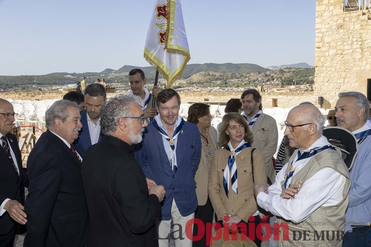 La orden Constantiniana de San Jorge peregrina a Caravaca