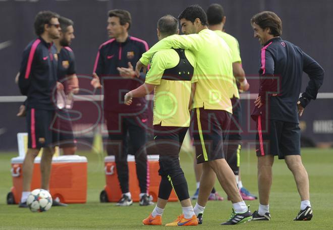 El Barça prepara el partido contra el PSG casi al completo