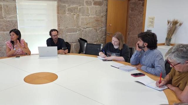 Un momento de la comisión de seguimiento, el pasado jueves. | D.P.