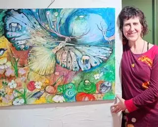 L'empordanesa Anna Novella converteix la defensa de la fauna dels Aiguamolls en art