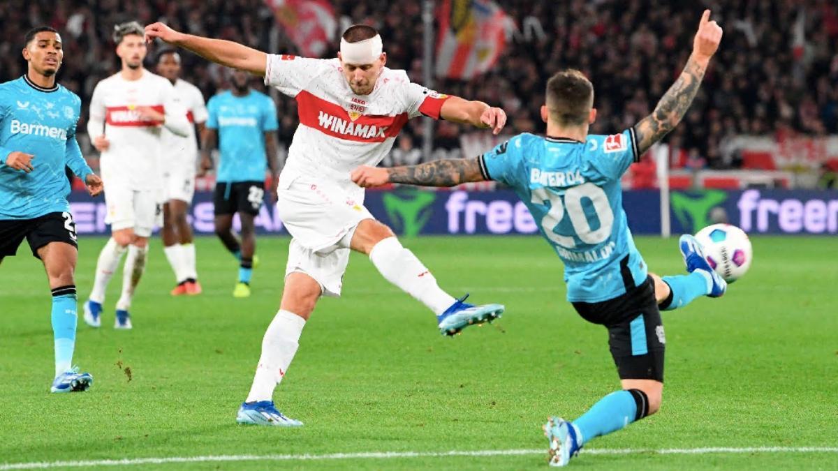 El Stuttgart frenó al Leverkusen