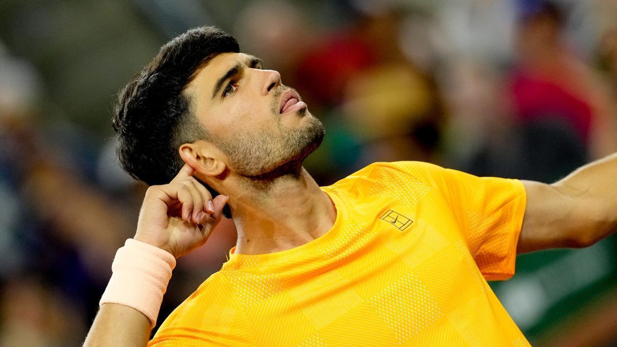 ¿A qué hora juega Carlos Alcaraz contra Medvedev? Horario, canal y dónde ver por TV y online las semifinales de Indian Wells 2026