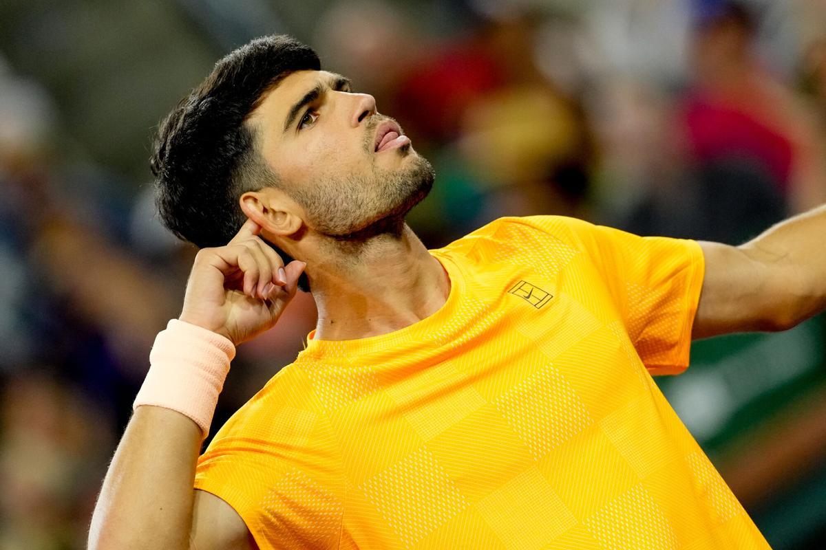 Carlos Alcaraz, semifinalista en Indian Wells 2026