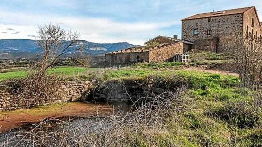 La masia Albets, de Lladurs, on és previst instal·lar l&#039;hotel