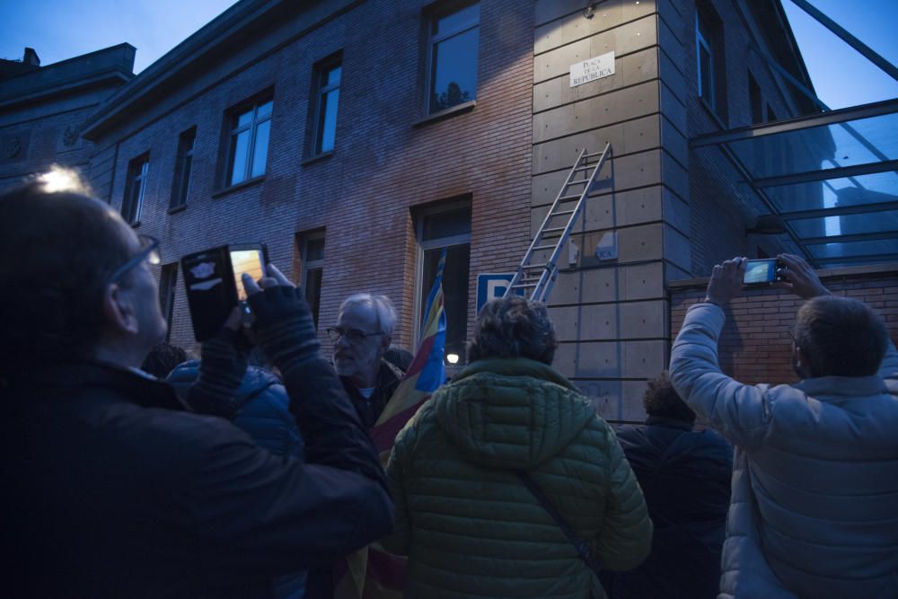 Tsunami Democràtic organitza a Manresa un acte preelectoral festiu