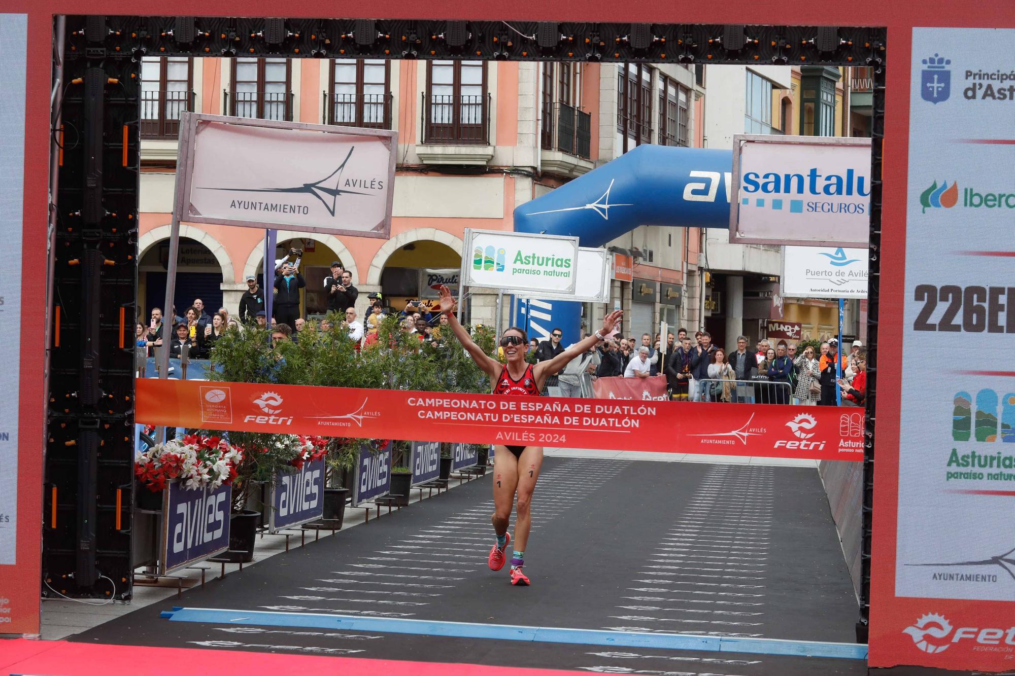 EN IMÁGENES: Así fue la segunda jornada del Campeonato de España de Duatlón en Avilés