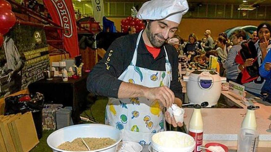 Un taller de cuina al Parc de Nadal de Puigcerdà i Alp, l&#039;any passat