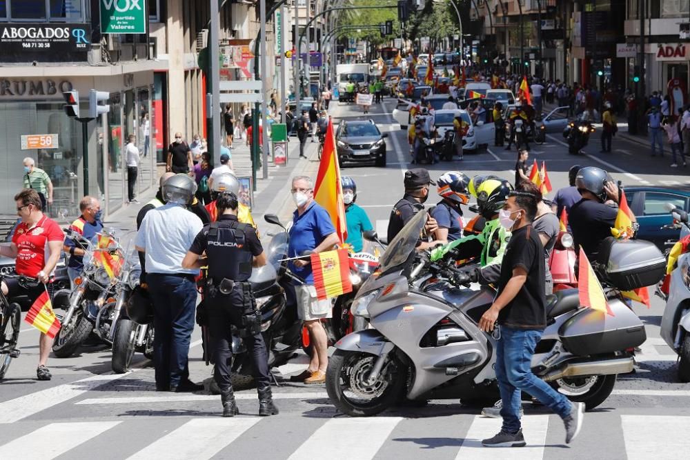 Manifestación contra el Gobierno de Sánchez