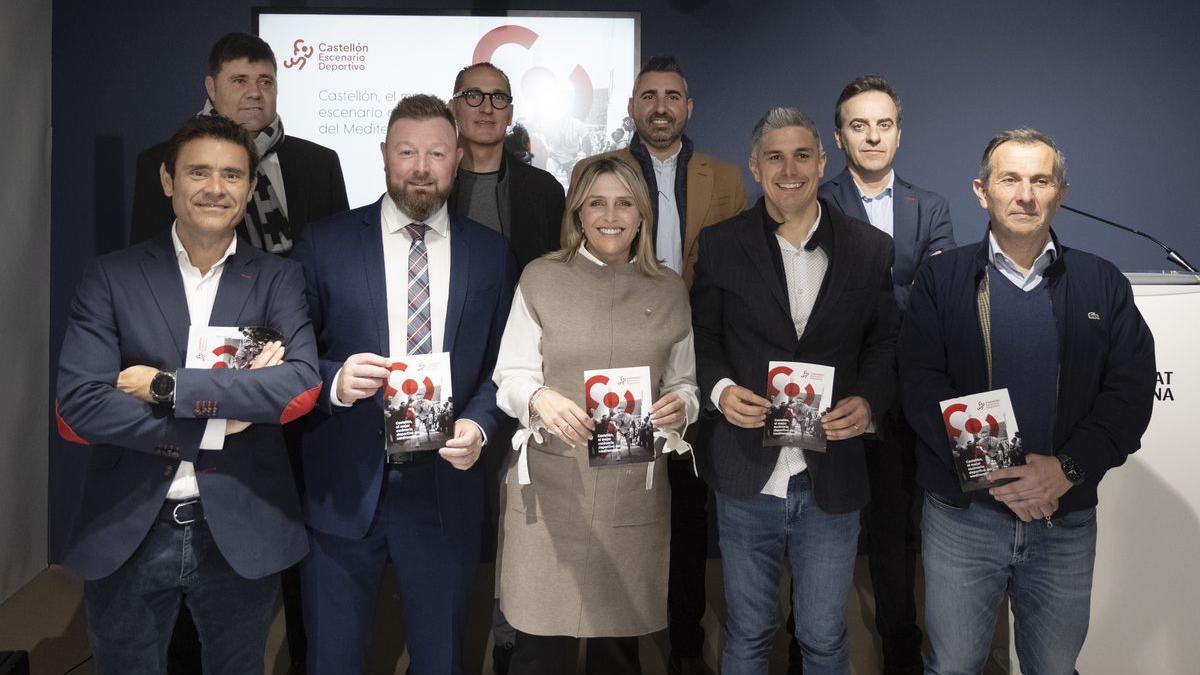 Marta Barrachina ha presidido la presentación del calendario deportivo.