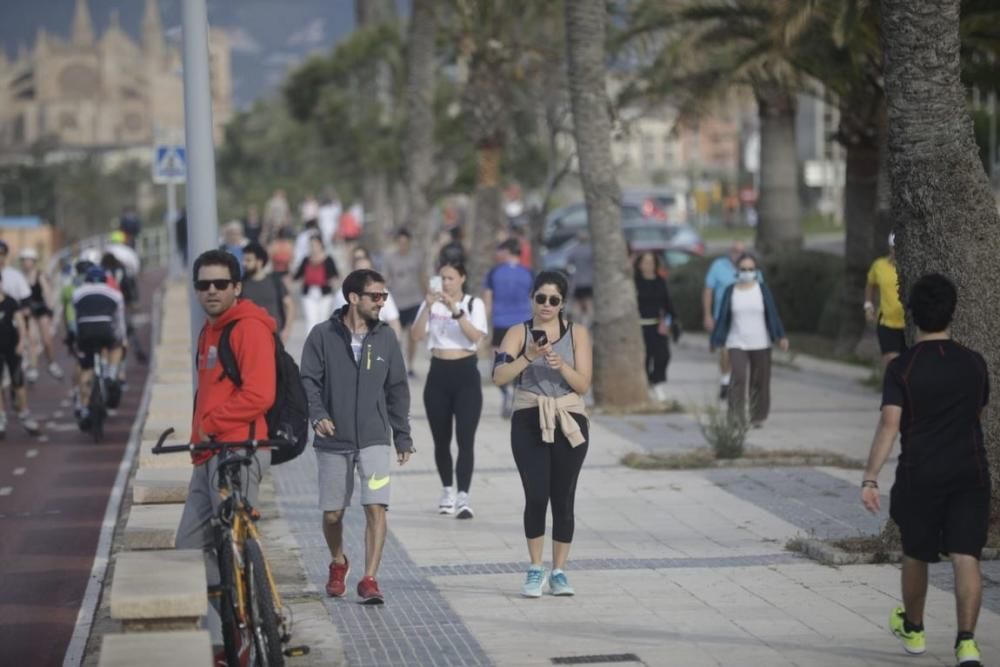 Mallorca darf wieder an der frischen Luft Sport treiben