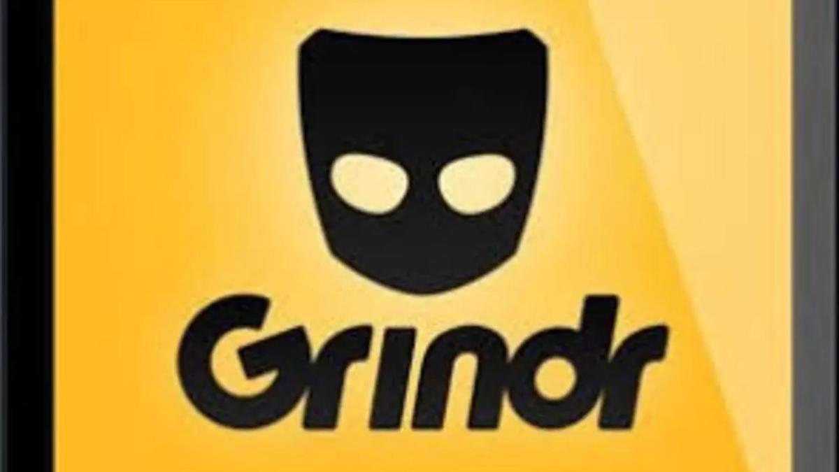 Logo de Grindr.