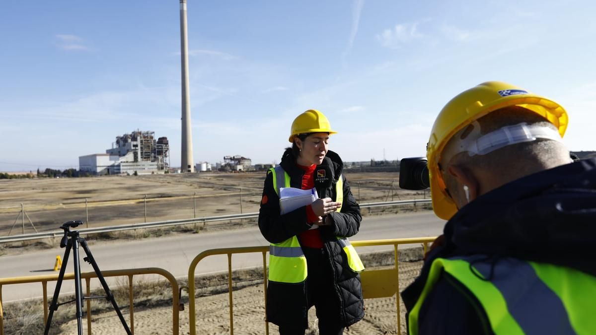 Así ha sido la demolición de la chimenea de Andorra