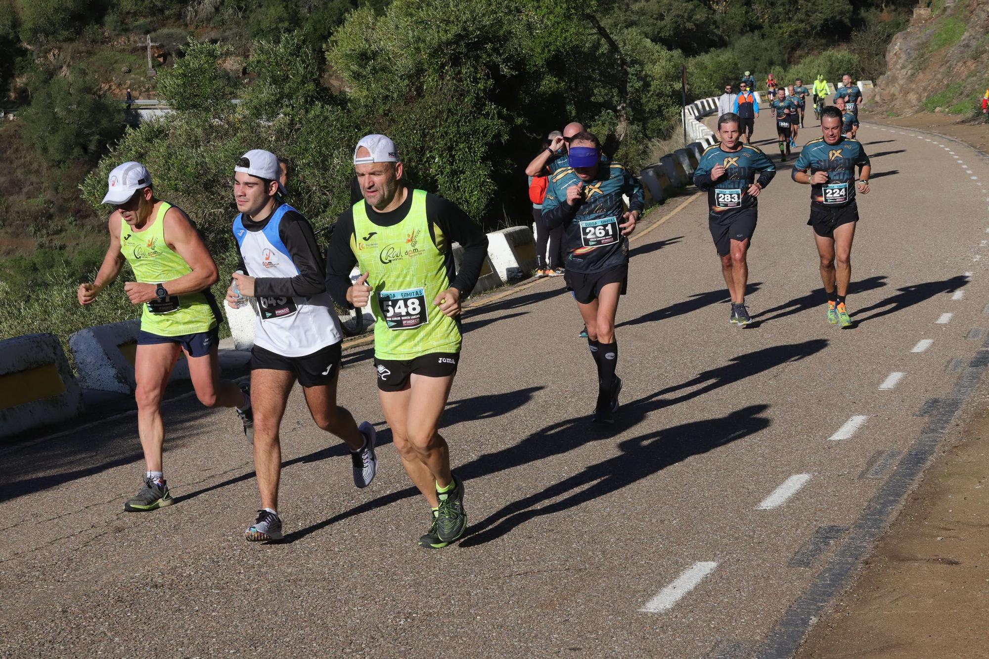 La subida a la Ermitas de atletismo en imágenes