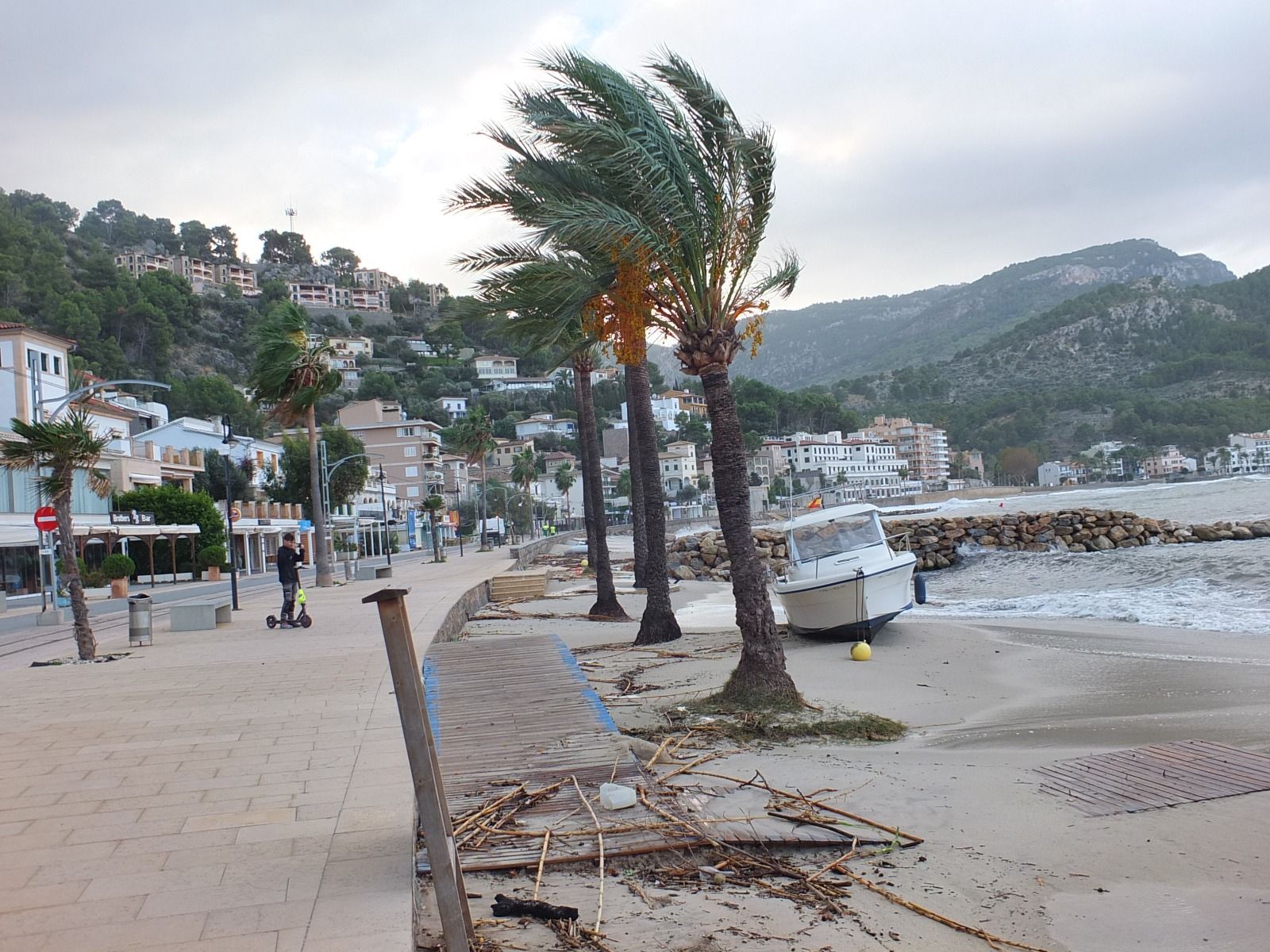 El paso de la borrasca Denise por Mallorca