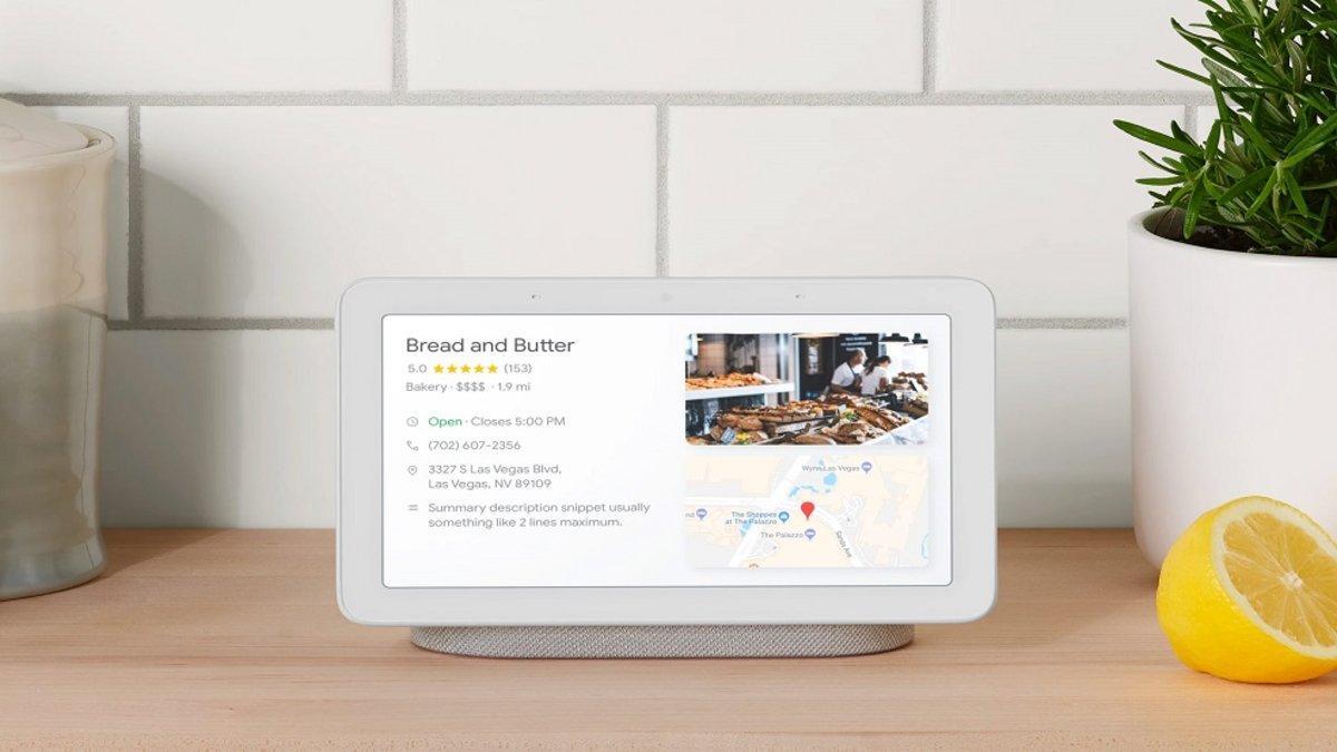 Google presenta su pantalla inteligente Google Home Hub para los hogar
