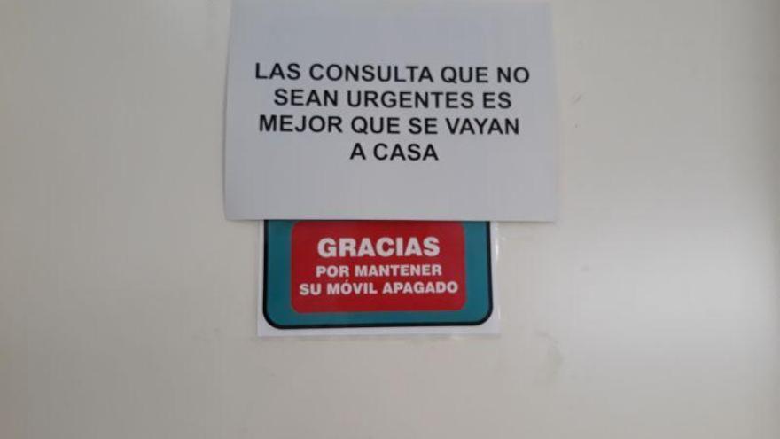 Los centros de salud recomiendan a los usuarios de consultas no urgentes que &quot;se vayan a casa&quot;