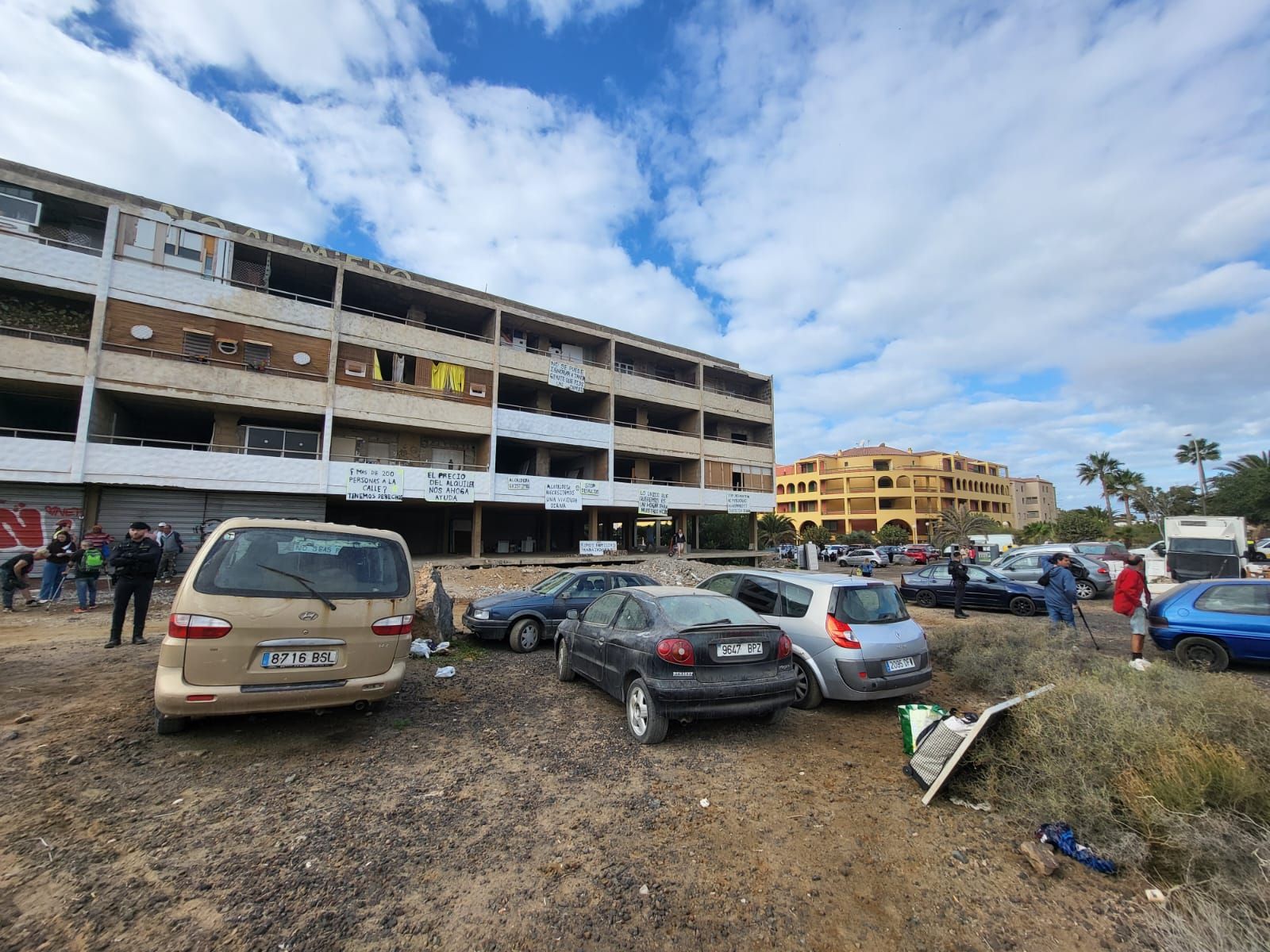 Desalojo de 210 personas de un edificio en Arona