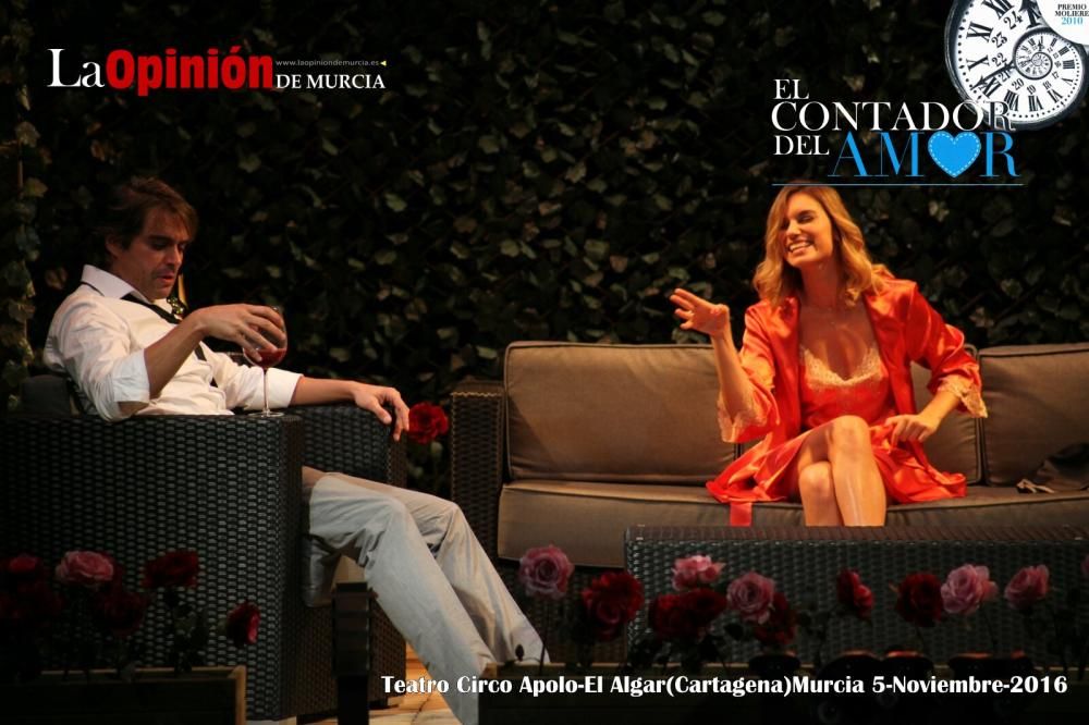 Obra de teatro "El contador del amor" en el Teatro