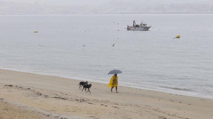 La comarca de O Morrazo registra en un solo día más lluvia que en dos meses y medio