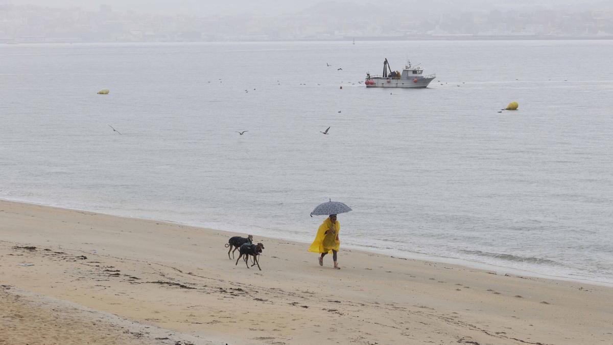La comarca de O Morrazo registra en un solo día más lluvia que en dos meses y medio