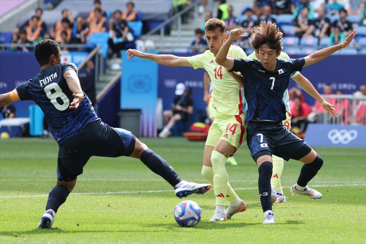 París 2024. Fútbol: Japón - España