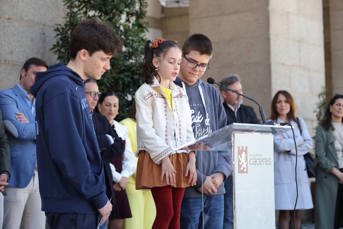 Galería | Así ha sido el acto del Ayuntamiento de Cáceres por el Día de las Altas Capacidades