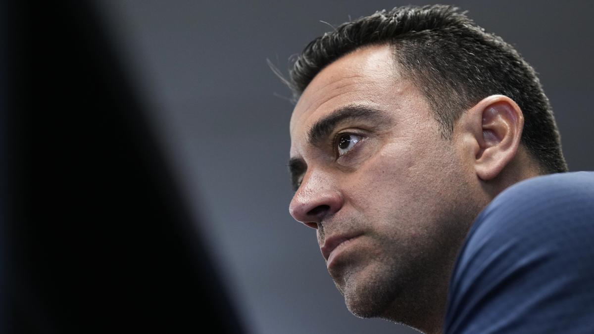 Xavi: "Desde enero estoy disfrutando como entrenador"