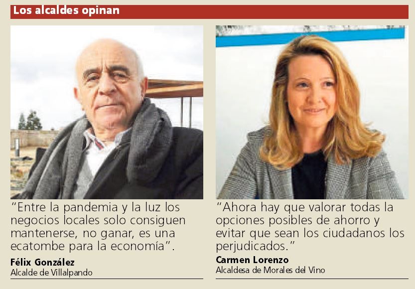 Los alcaldes opinan.