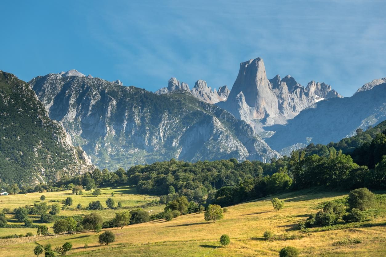 Las vistas del Pico Urriellu desde el Pozo de la Oración