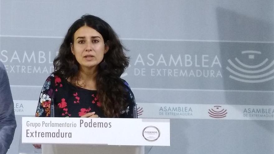 Irene de Miguel encabeza una lista &quot;multidisciplinar&quot; de Podemos Extremadura