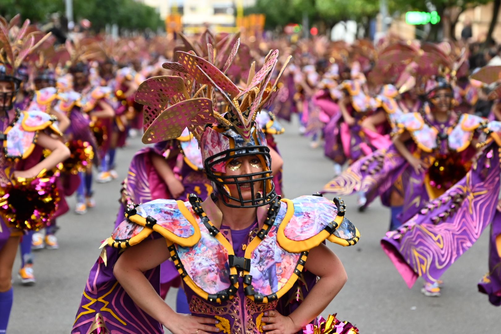 Desfile de comparsas del Carnaval de Badajoz