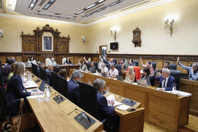 En imágenes: Último Pleno de este mandato en Gijón para aprobar el Plan de Movilidad