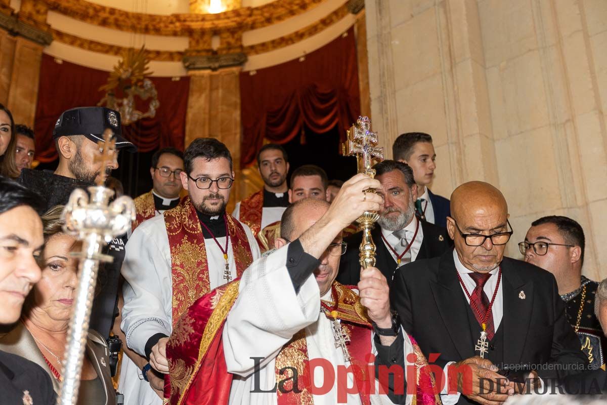 Procesión del Baño y parlamento en las Fiestas de Caravaca