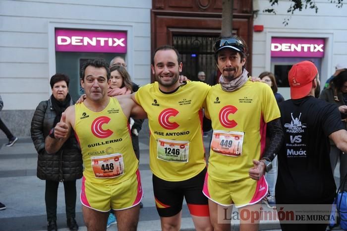 Salida Maratón y Media Maratón de Murcia