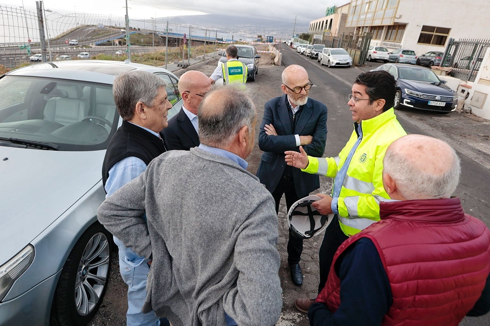 Visita de Pedro Martín a La Campana