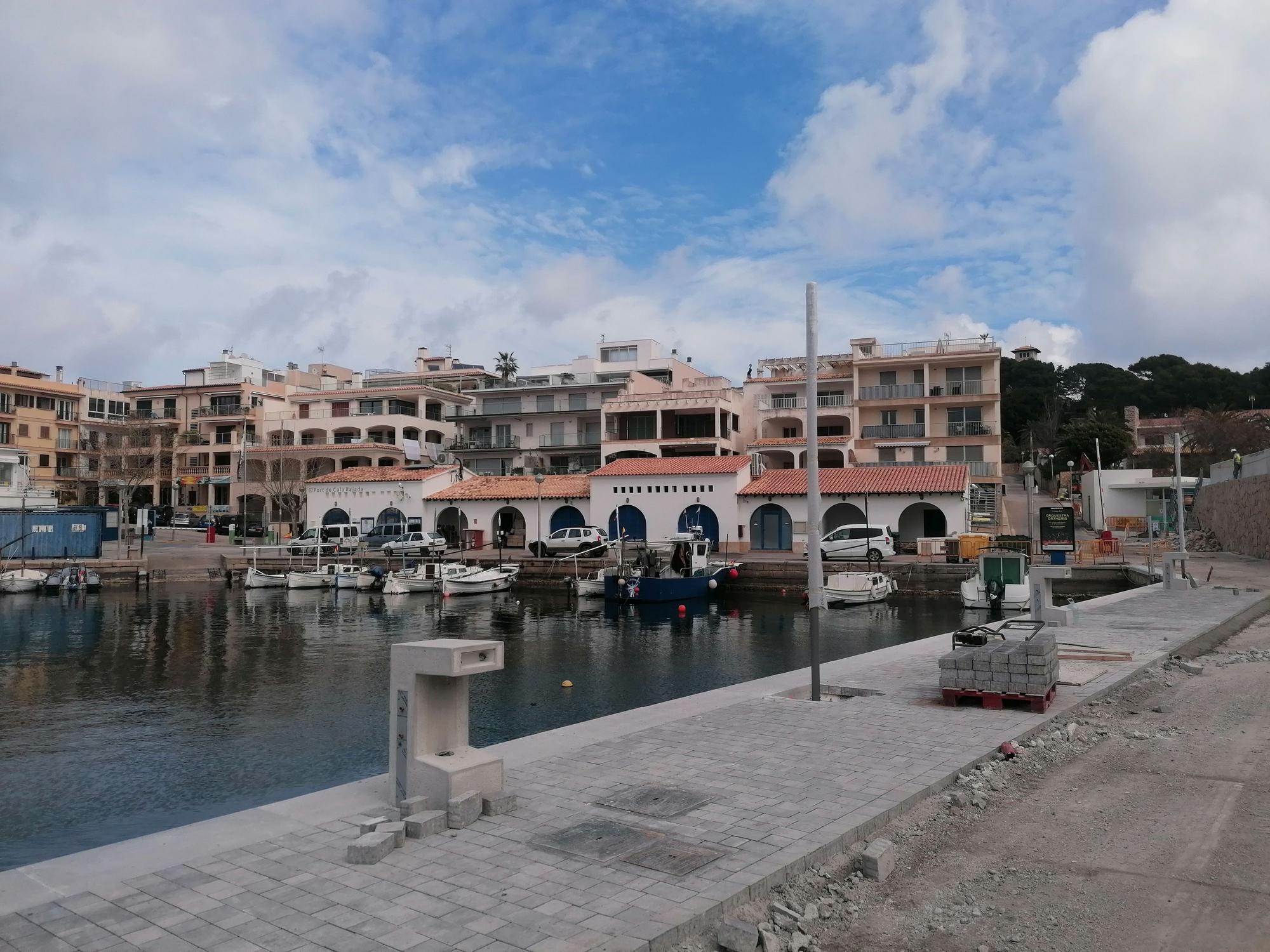 So schreiten die Umbauarbeiten am Hafen von Cala Ratjada voran