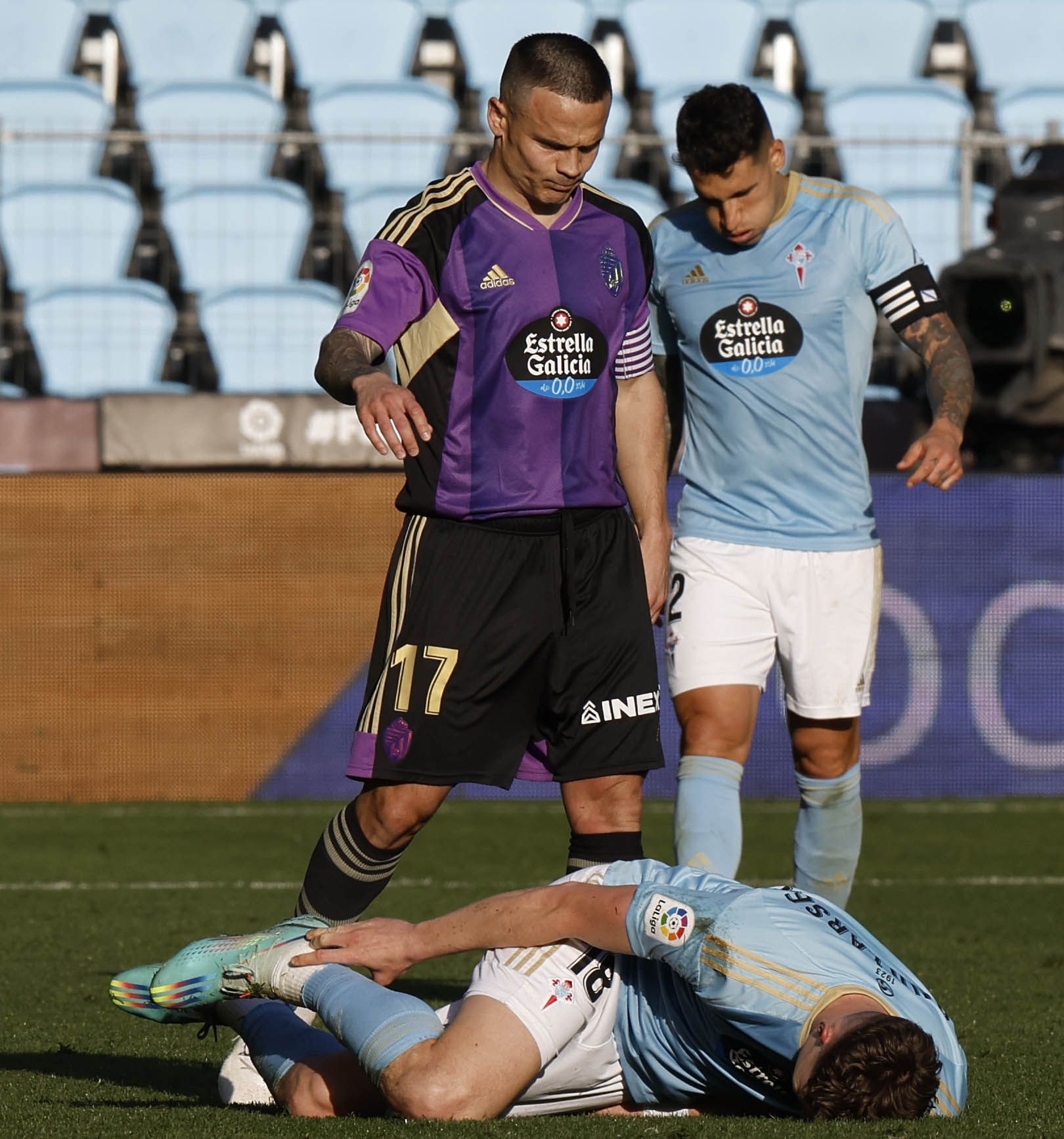 Las mejores imágenes del Celta-Valladolid (3-0)