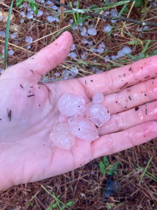 Mira aquí todas las fotos del paso de la borrasca por las calles de Ibiza