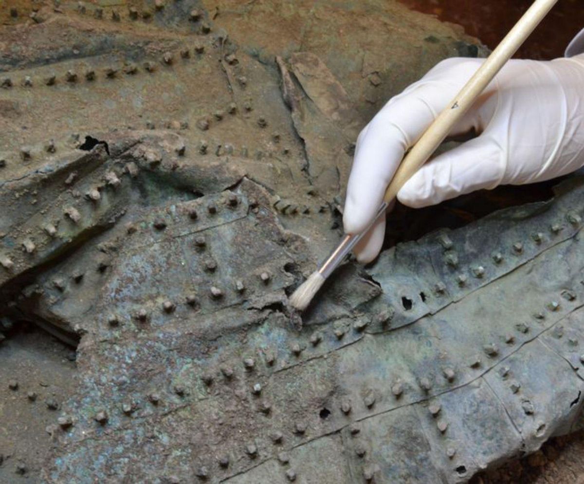 Detalle del caldero de remaches. |  Iñaki Abella