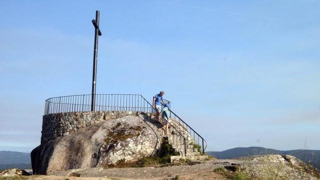 Alto de Monte Lobeira, en Vilanova de Arousa. |  Noé Parga