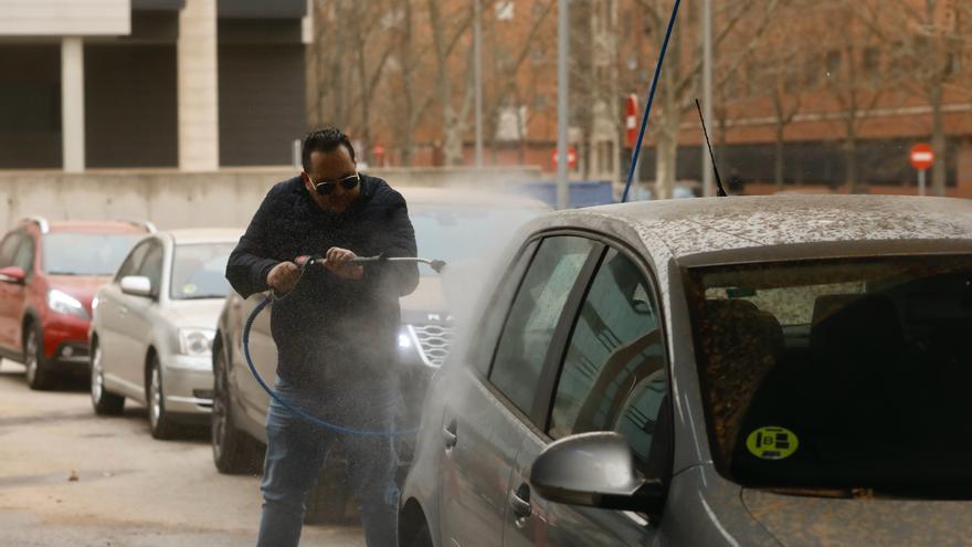 Una enorme lengua de polvo sahariano llegará a Aragón en las próximas horas