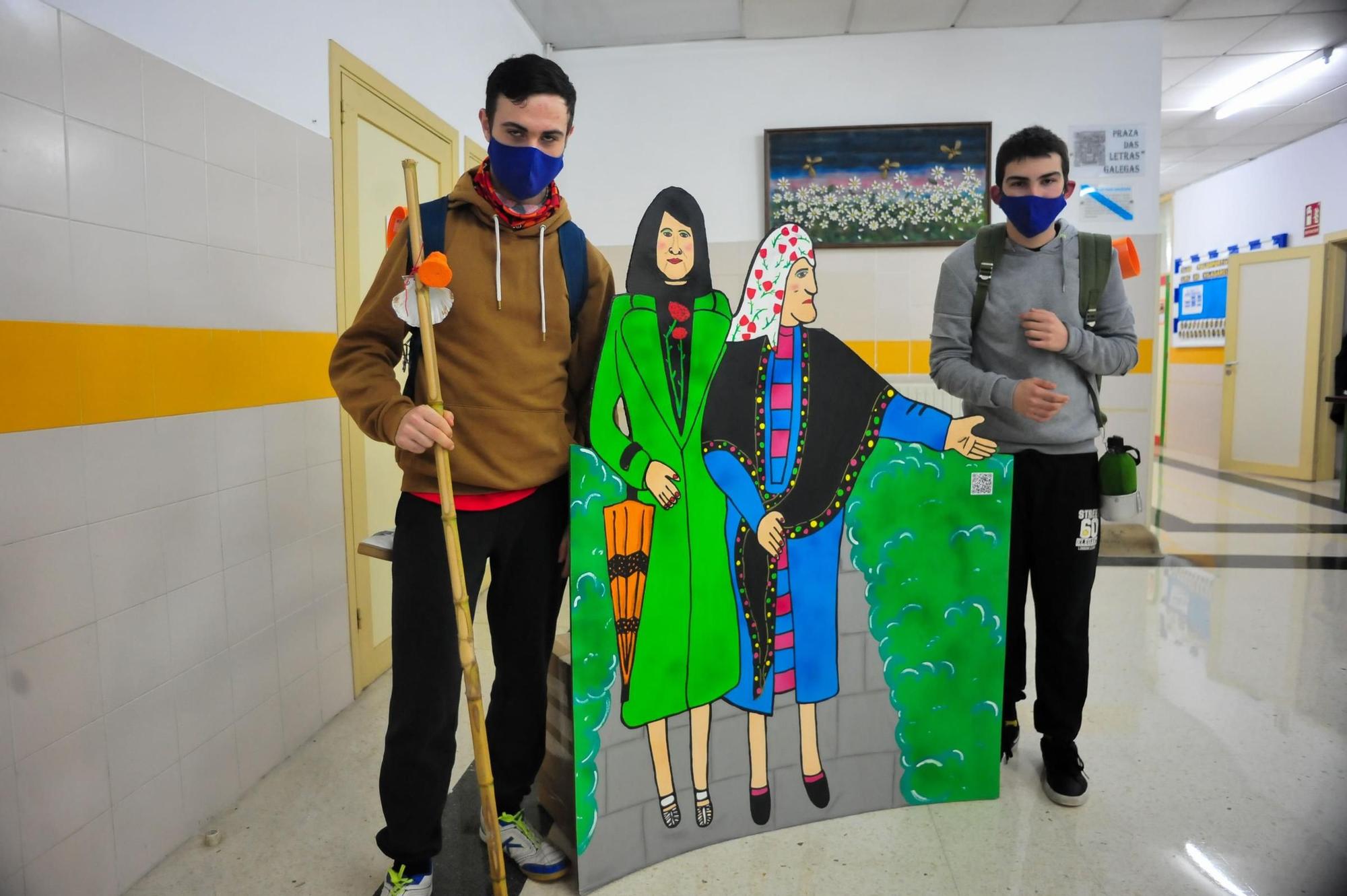 Carnaval infantil en los colegios de Vilagarcía