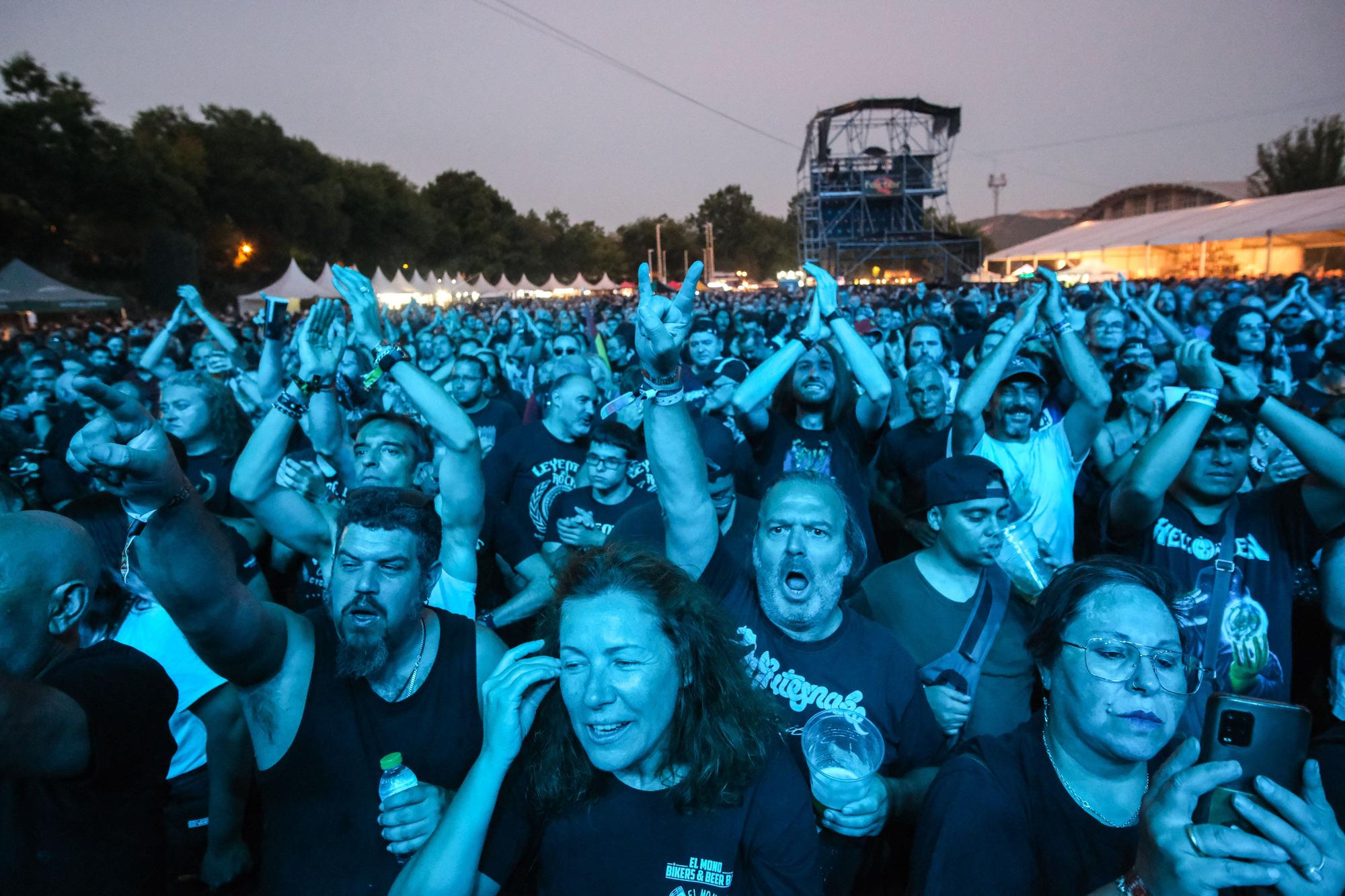 Primera jornada del festival Leyendas del rock de Villena